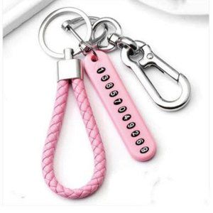 Anti-theft keyring - Pink